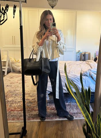 <p>courtesy of Stassi</p> Stassi Schroeder mirror selfie