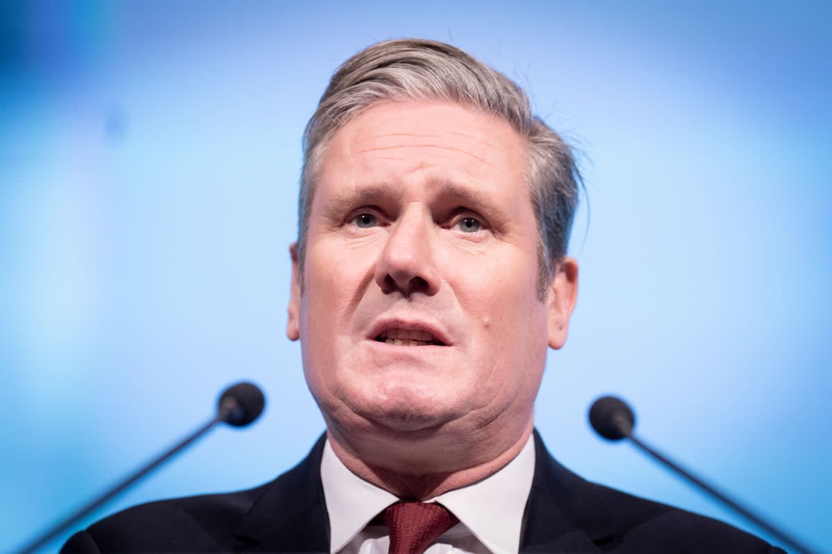 Keir Starmer somehow has to convince the electorate Labour can fix the UK’s economic malaise while stressing how severe it is  (Stefan Rousseau/PA Wire)