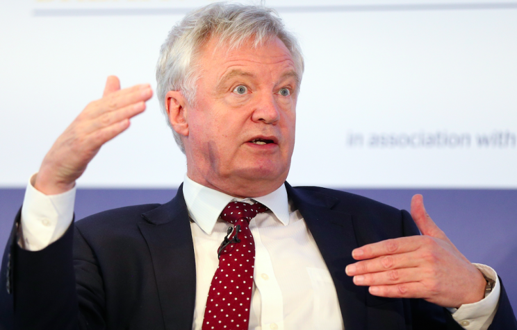 David Davis made his comments at The Times CEO Summit on Tuesday (Picture: PA)