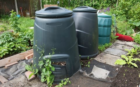 Compost bins - Credit: Getty