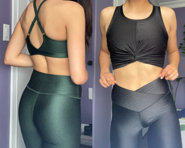 Aerie leggings and shorts review: I put Aerie's new Shine Collection to the  test