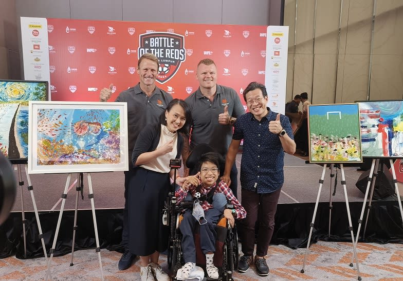 Spinal Muscular Atrophy has not stopped Branden Lim from making life colourful