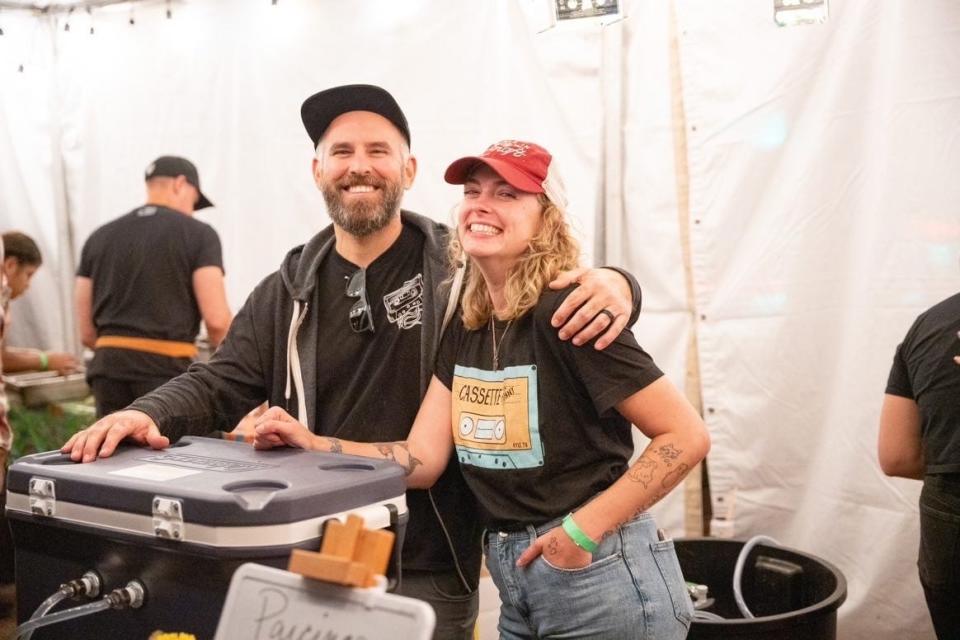 Kellye Fuscardo and Joe Fuscardo, who own Cassette Beer Co., are looking to open a venue in Kyle by late 2023.