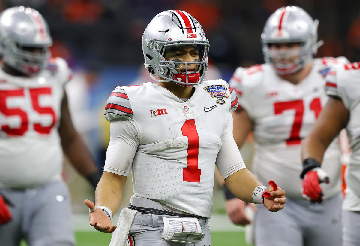 Ohio State's Justin Fields throws 6 TDs in Sugar Bowl [HIGHLIGHTS]