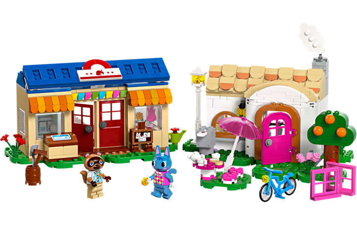 LEGO Animal Crossing: MiniNook y Casa de Minina