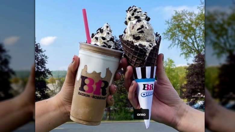 Baskin-Robbins ice cream treats