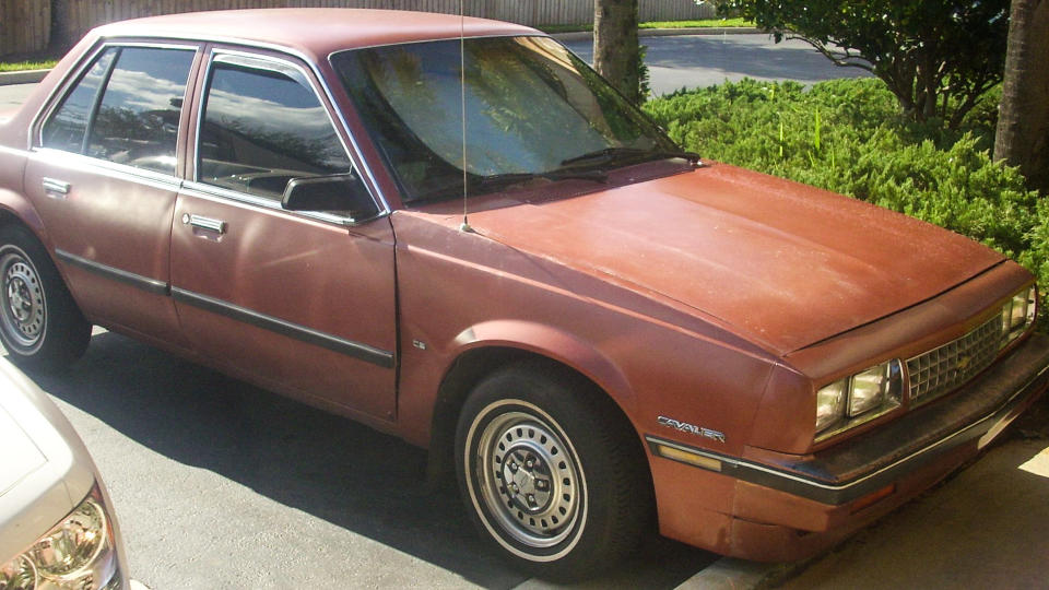 1984 Chevrolet Cavalier Sedan.