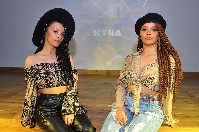 Millie and Hope Katana are aiming to make waves in the music world -Credit:MANCHESTER EVENING NEWS