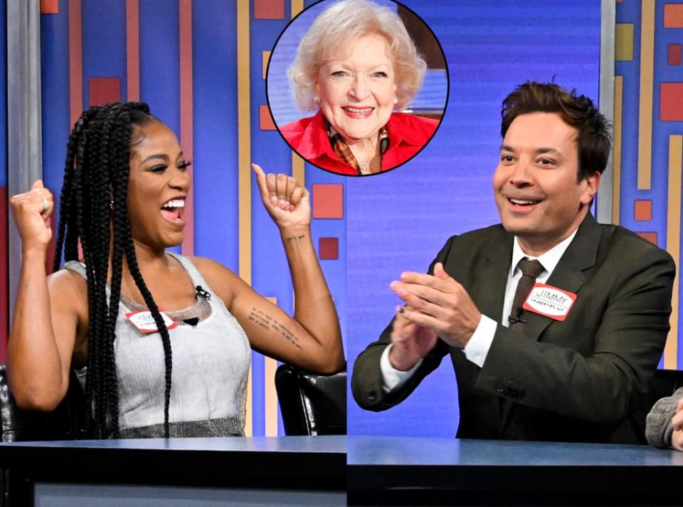 Keke Palmer, Jimmy Fallon, Password, Betty White