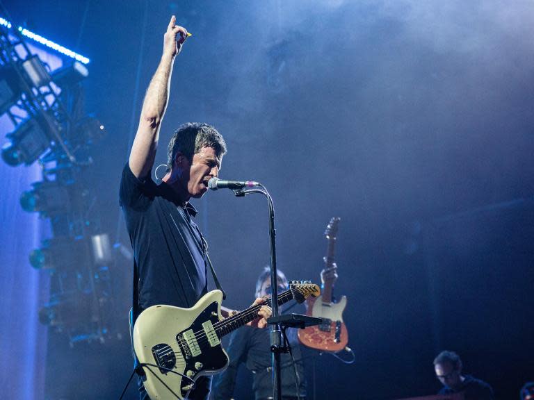 Noel Gallagher booed after telling crowd 'it's not coming home'