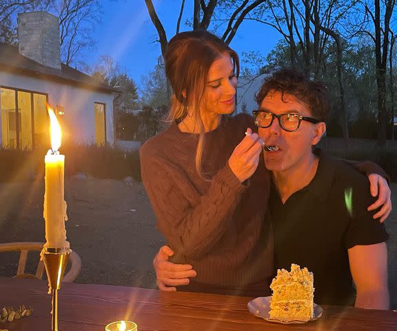 <p>Caitlin Estell Instagram</p> Bobby Bones and Caitlin Parker