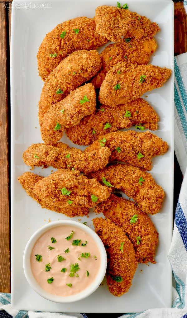 9) Easy Baked Chicken Tenders