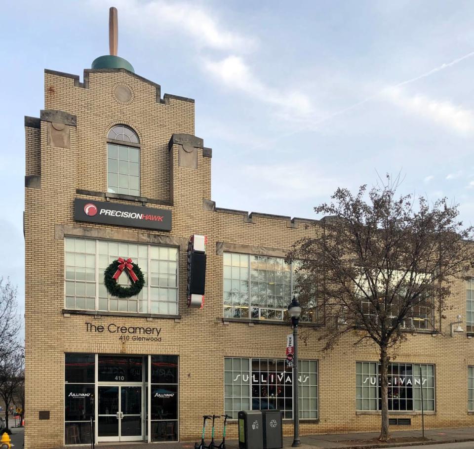 The Creamery building in the Glenwood South district.  It is scheduled to be rebuilt from the end of 2024.