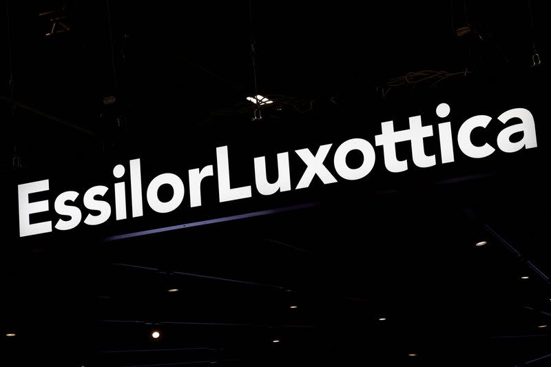 FILE PHOTO: EssilorLuxottica at SILMO in Villepinte, near Paris