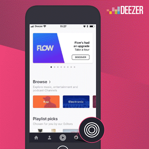 Not to be left behind by the competition, Deezer is tweaking its Flow feature.