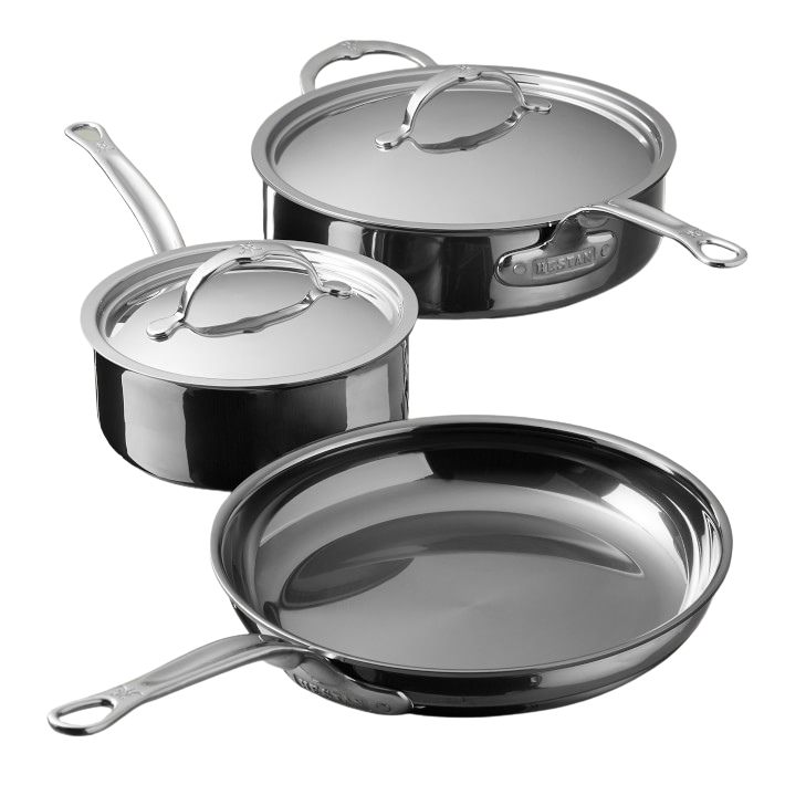 NanoBond Stainless Steel 5-Piece Cookware Set