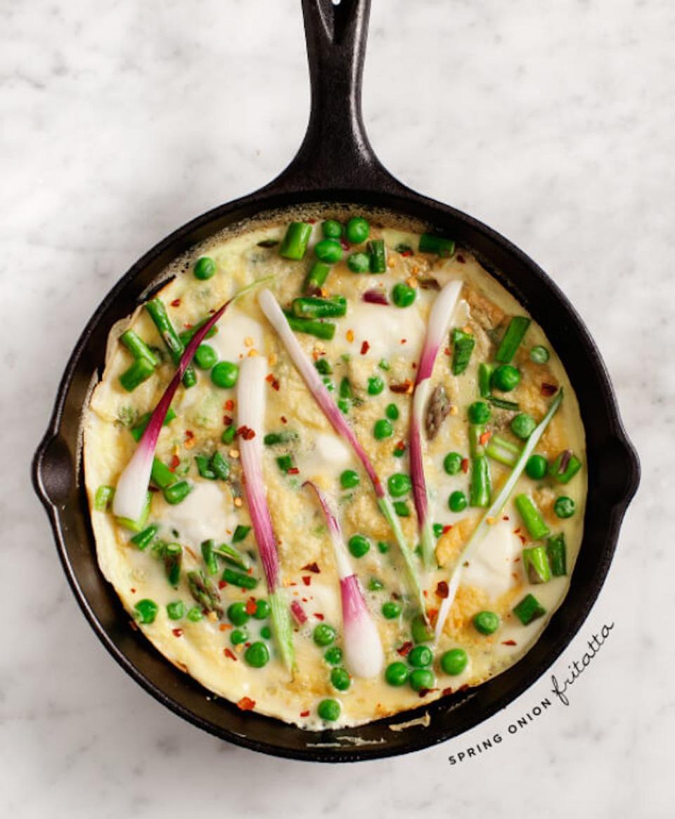 Spring Onion Frittata From Love and Lemons