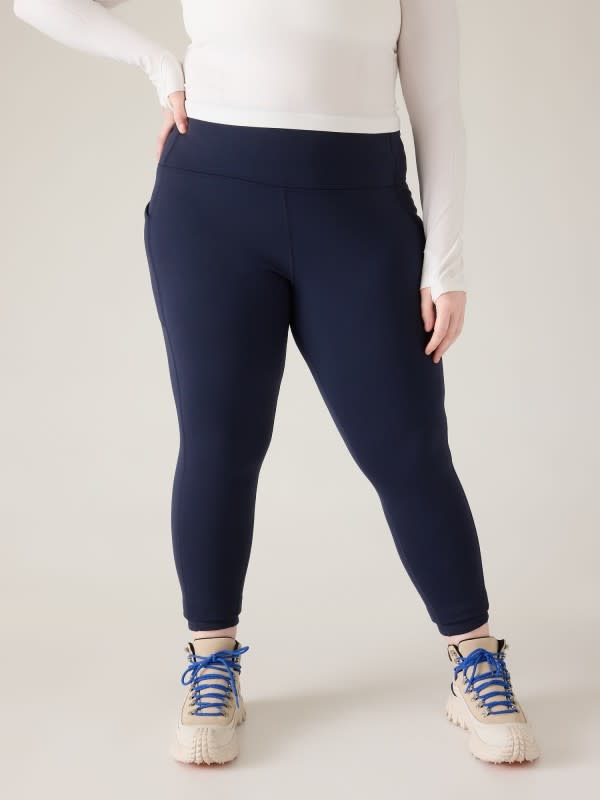 Athleta High Rise Polartec Tights - Girls