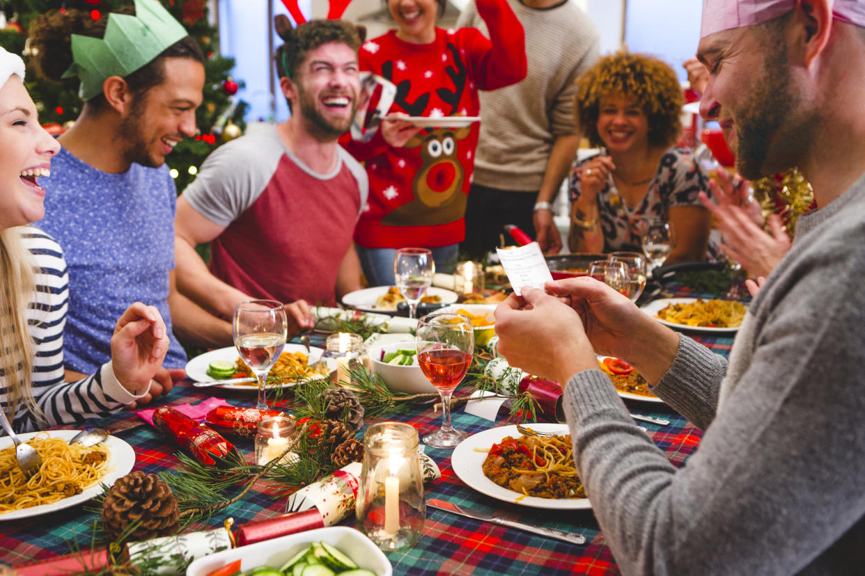 Christmas crackers are a staple Christmas tradition. [Photo: Getty]