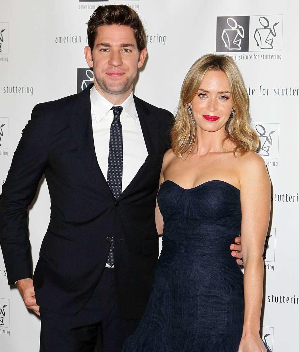 John Krasinski and Emily Blunt