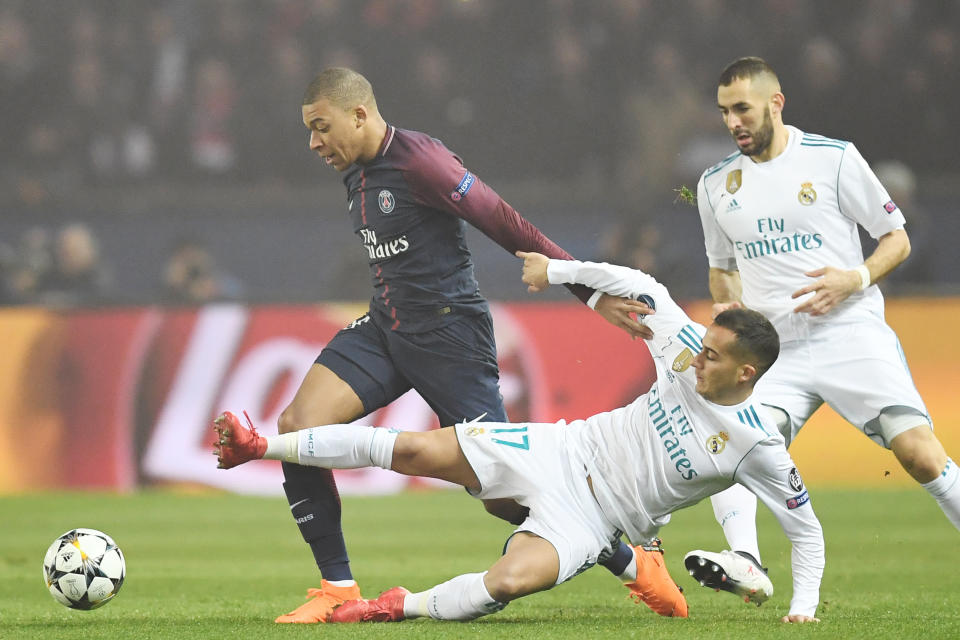 Mbappé qui joue de son explosivité