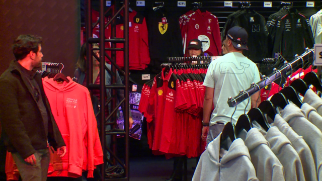 Las Vegas F1 pop-up shop opens at at The Venetiann the Strip, Formula 1, Sports