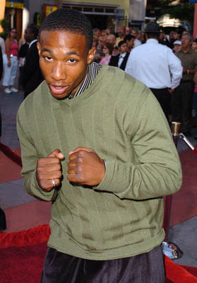 Arlen Escarpeta at the LA premiere of Universal's Cinderella Man