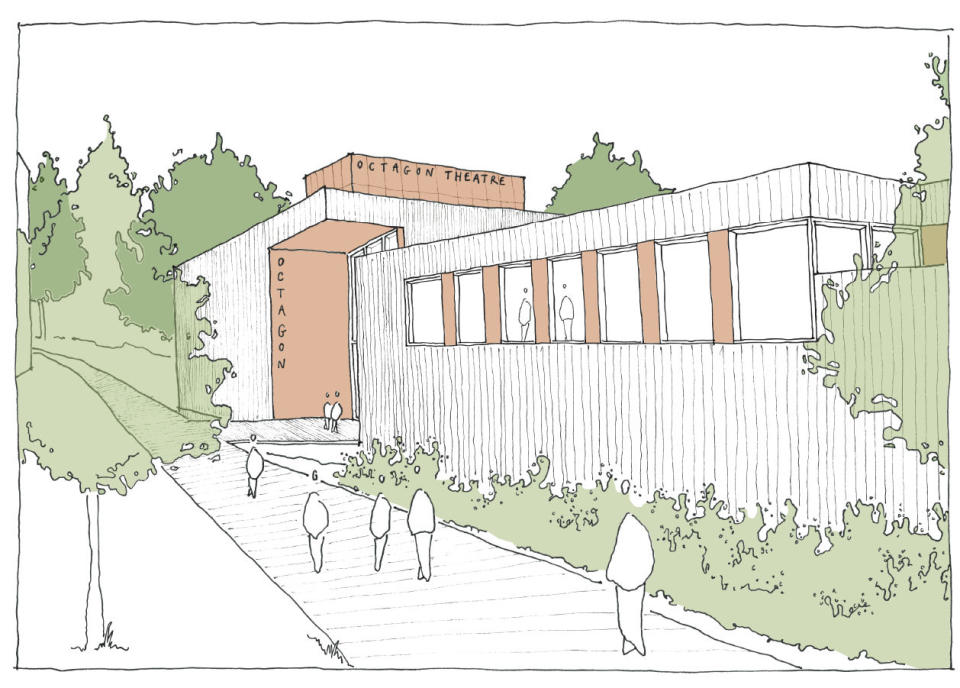 Artist’s impression of the renovated theatre (South Somerset District Council/PA)