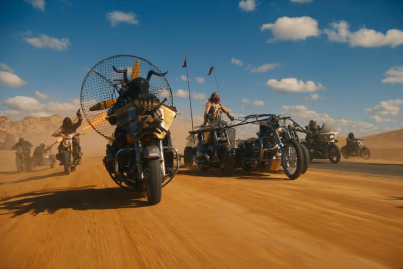 "Furiosa: A Mad Max Saga" boasts more post-apocalyptic desert car chases. Photo courtesy of Warner Bros. Entertainment