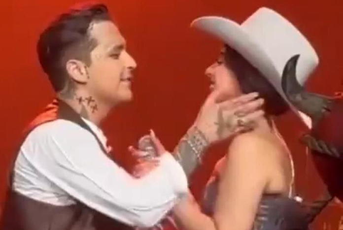 Christian Nodal y Ángela Aguilar / Cortesía 