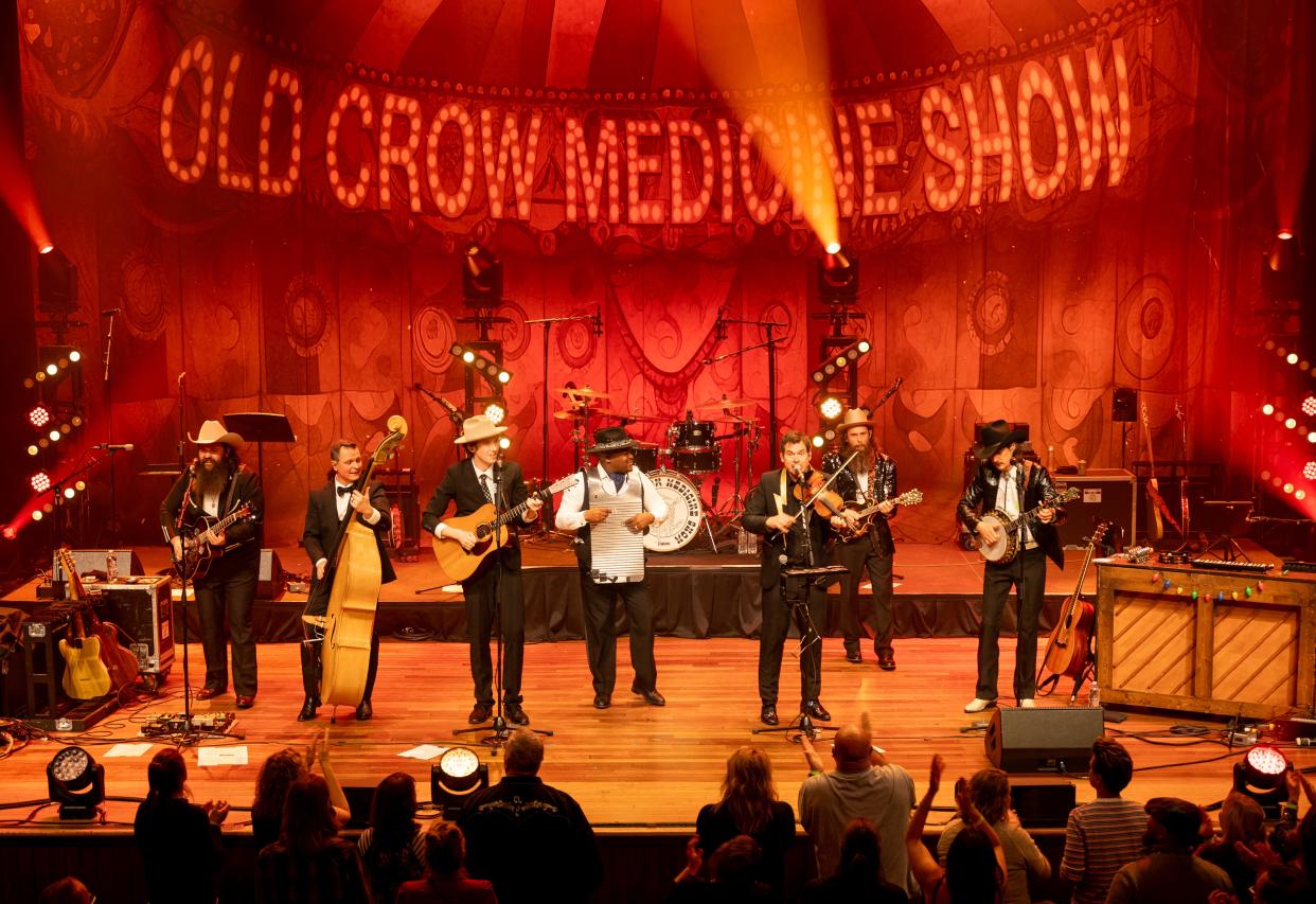 Old Crow Medicine Show will perform April 26 at Sand Mountain Park and Amphitheater in Albertville. Bluegrass singer/instrumentalist Molly Tuttle and her band Golden Highway will be the opening act.