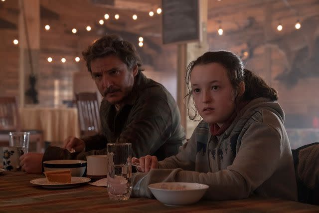 <p>Liane Hentscher/HBO</p> Pedro Pascal and Bella Ramsey in "The Last of Us"