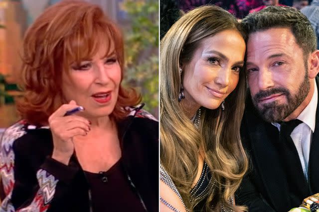 <p>ABC; John Shearer/Getty Images</p> Joy Behar, Jennifer Lopez and Ben Affleck