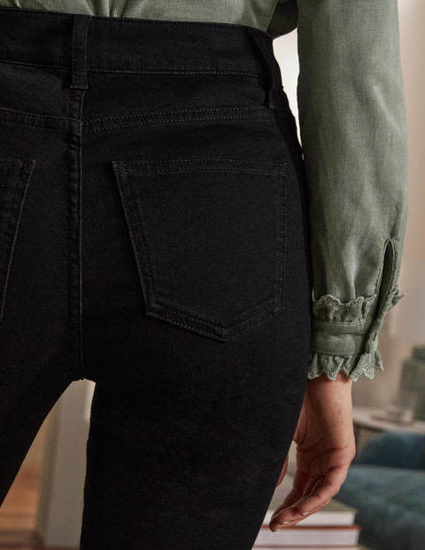 The straight cut jeans feature flattering back pockets. (Boden)