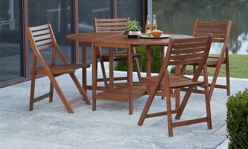 Fairmead 5 Piece Dining Set. Image via Wayfair.