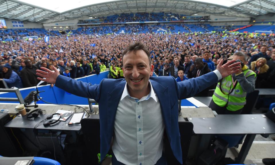 Brighton’s promotion will not lead to reckless spending, says owner Tony Bloom