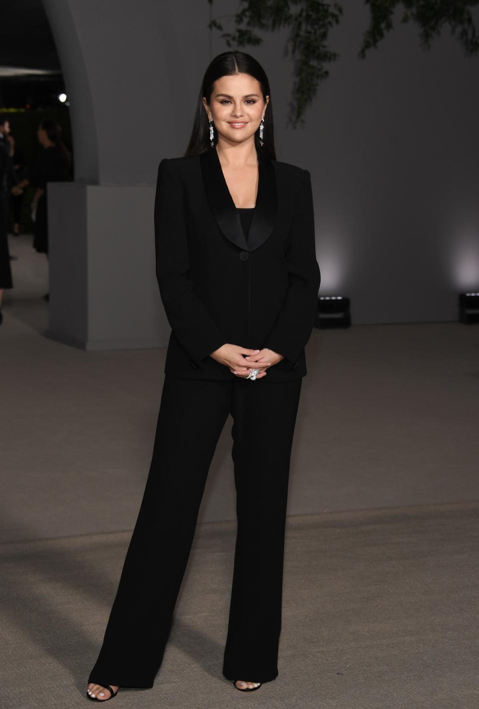 Selena Gomez attends the Academy Museum Gala in LA on October 15, 2022.