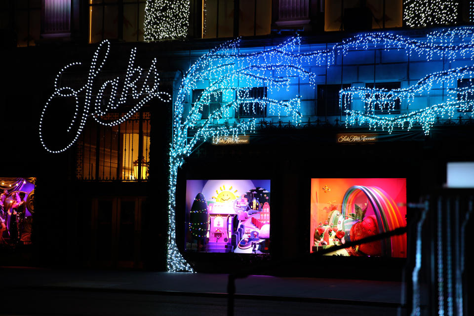 The scene at the Saks Holiday Show. - Credit: Lexie Moreland/WWD