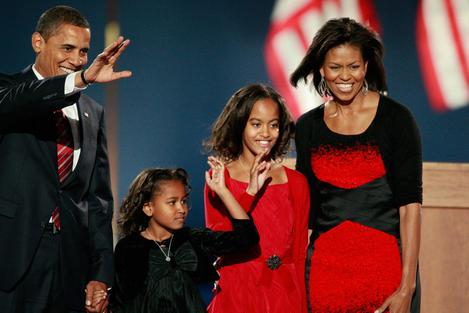 Image: Barack Obama Holds Election Night Gathering In Chicago's Grant Park (Scott Olson / Getty Images)