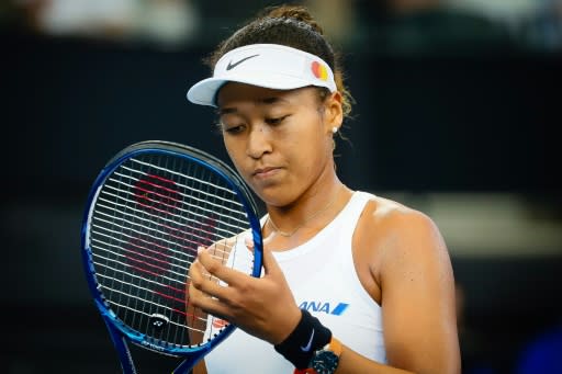 Naomi Osaka saw off Kiki Bertens in three sets at the Brisbane International