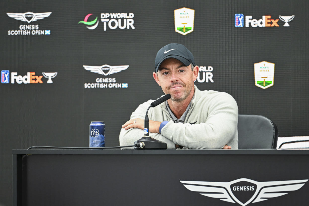 Rory McIlroy reflects on his loss at the U.S. Open. (Keyur Khamar/PGA Tour via Getty Images)