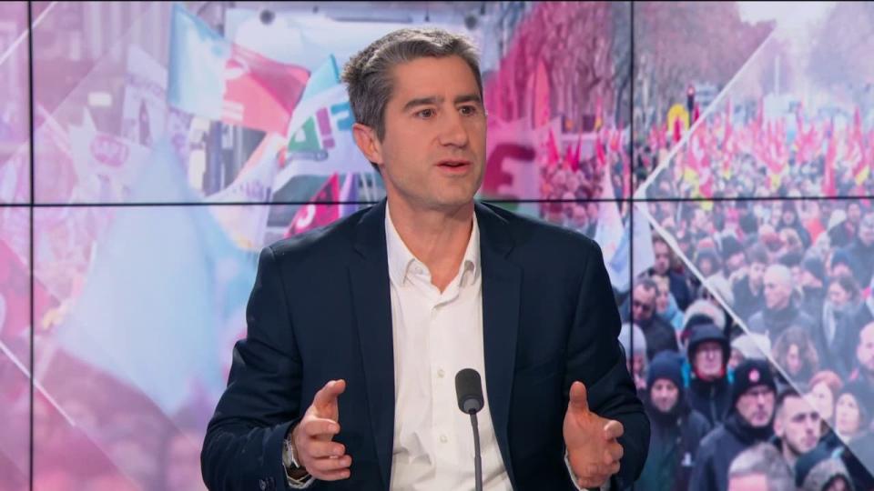 François Ruffin, député insoumis de la Somme, le 31 janvier 2023 sur BFMTV - BFMTV