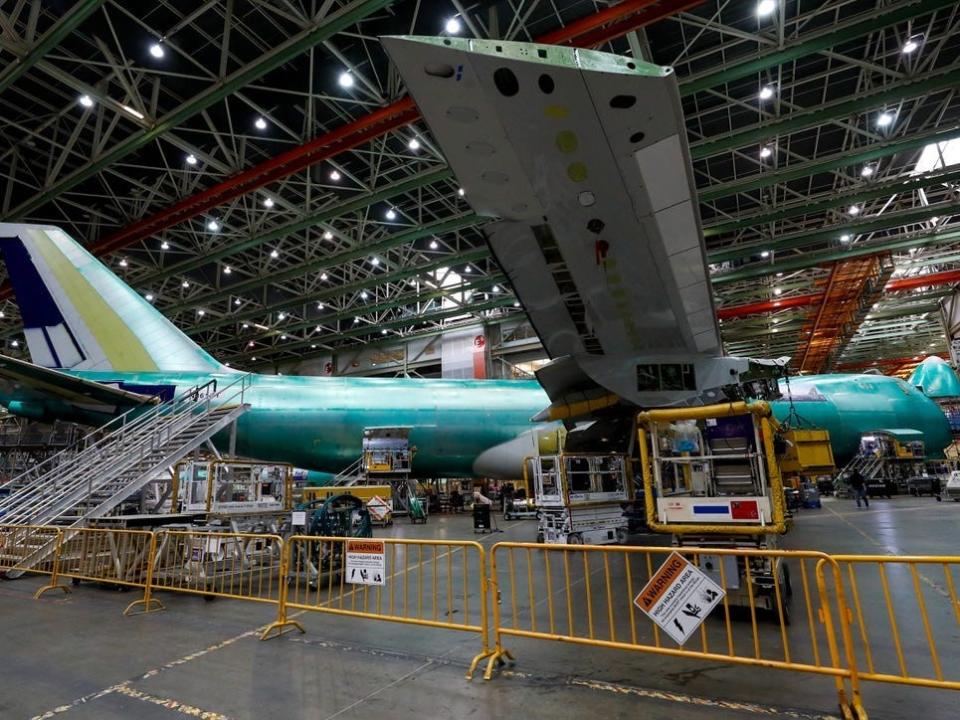 Boeing 747 Factory Tour.