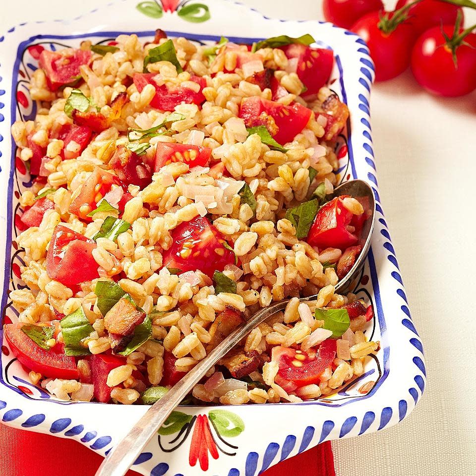 Bacon, Tomato & Farro Salad