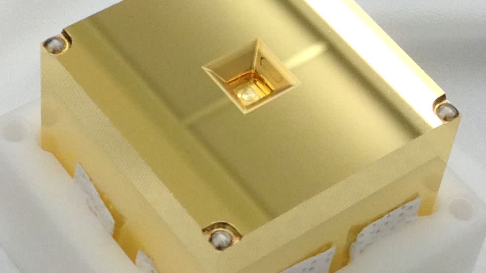Golden cubes inside each spacecraft will help the LISA mission detect gravitational waves. - ESA