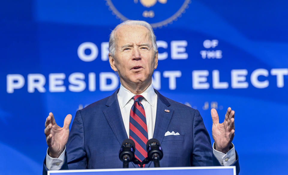 President Joe Biden issued a flurry of climate-focused executive orders in his first hours in office.  (Photo: The Washington Post via Getty Images)