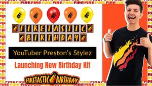 ADM Endeavors, Inc. (OTCQB:ADMQ) Announces World Renowned YouTuber Preston's Stylez @myfiremerch Soon To Launch New Birthday Kit Products in Market