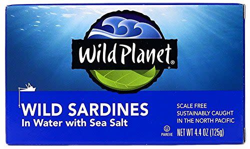 23) Wild Sardines in Water with Sea Salt