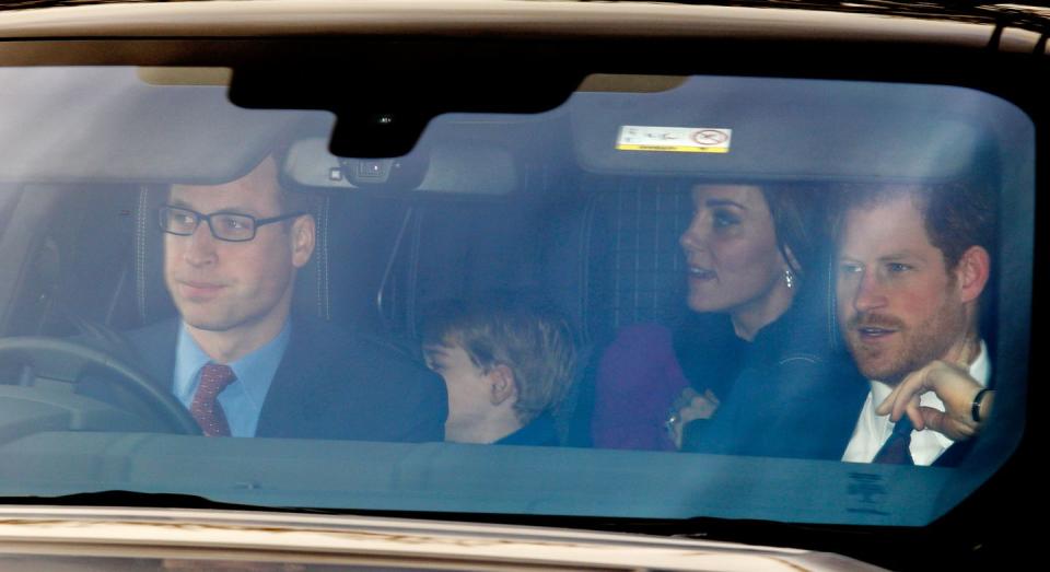 1) There is a Christmas luncheon at Buckingham Palace.