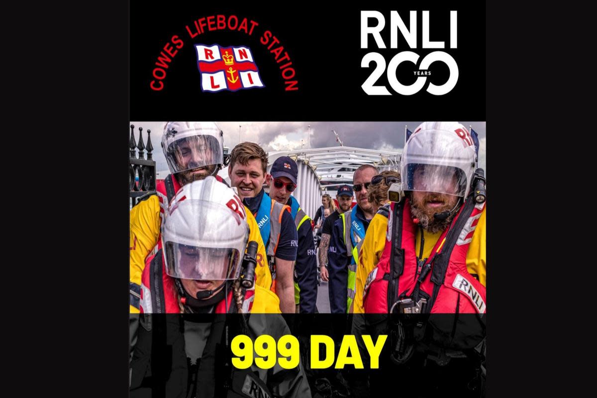 Join the Island's emergency crews on Saturday, for a day of activities and action. <i>(Image: Cowes RNLI)</i>